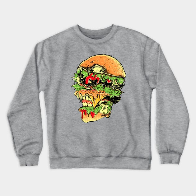 You Are What You Eat Crewneck Sweatshirt by iamrobman